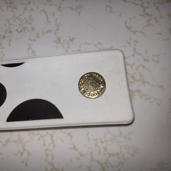 NWT Marc Jacobs Spotted Slap Bracelet Dalmatian Black and White Multi - Picture 3 of 9